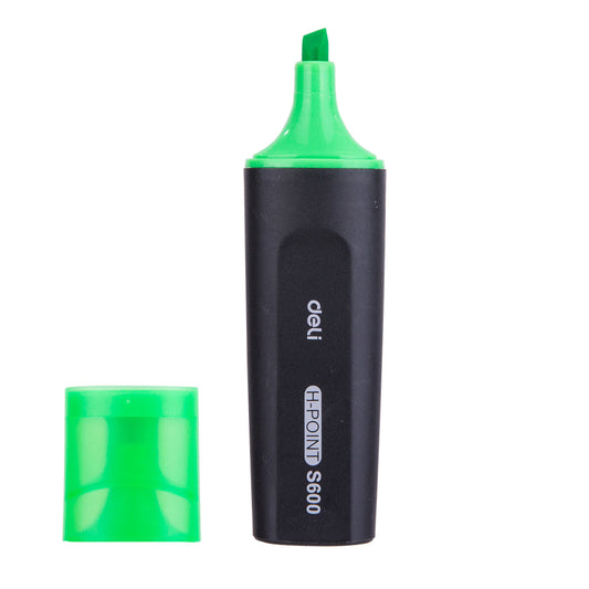 Deli Highlighter Chisel Tip S600 Green