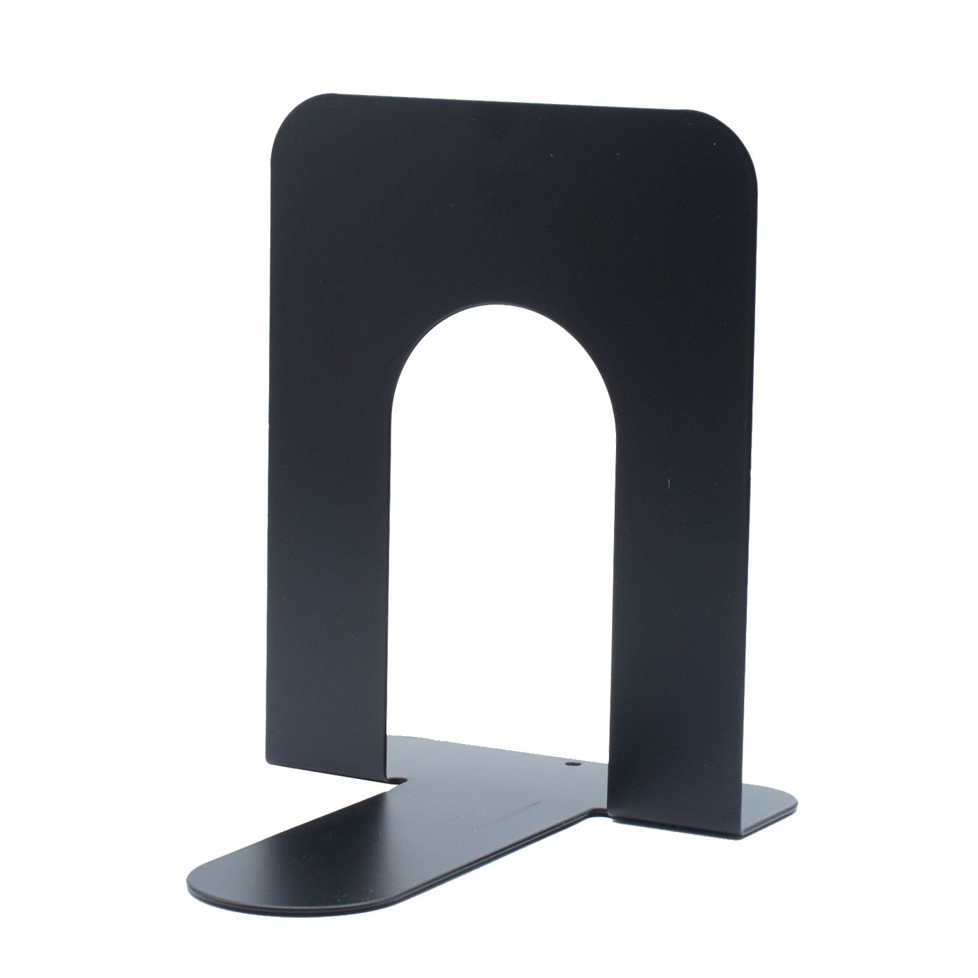 Deli Metal Bookends Stand Black 125 x 160mm Set of 2