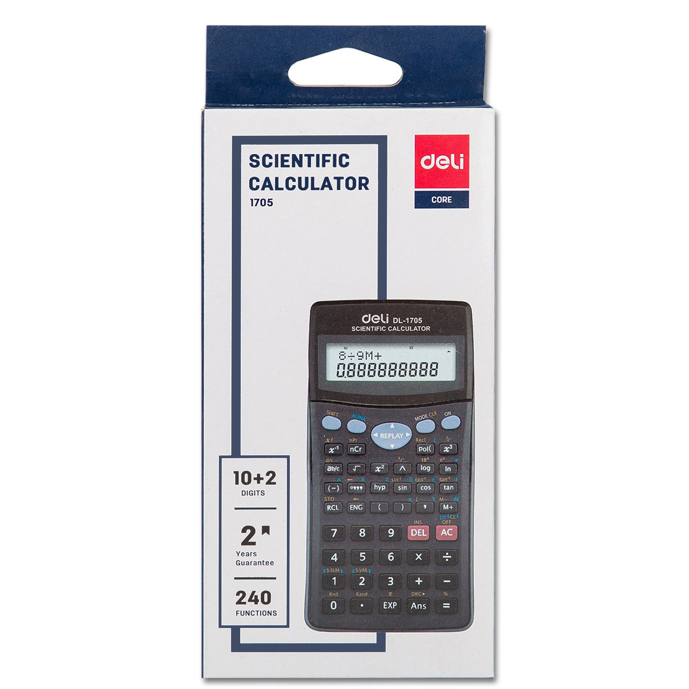 Deli Scientific Calculator NZQA Approved 1705