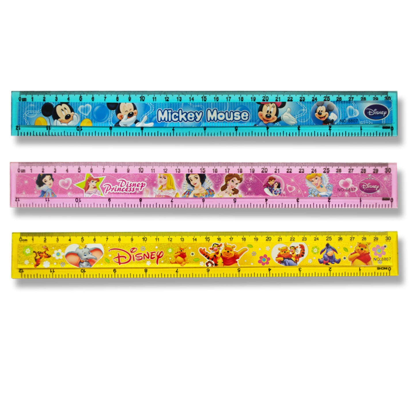 Disney Plastic Ruler 30cm Mickey Mouse – School Depot NZ