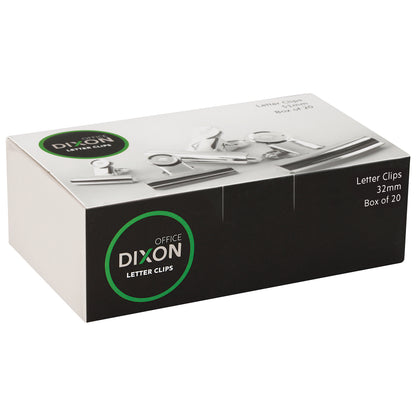 Dixon Letter Clips 32 mm - School Depot
