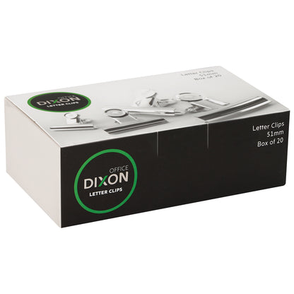 Dixon Letter Clips 51 mm - School Depot