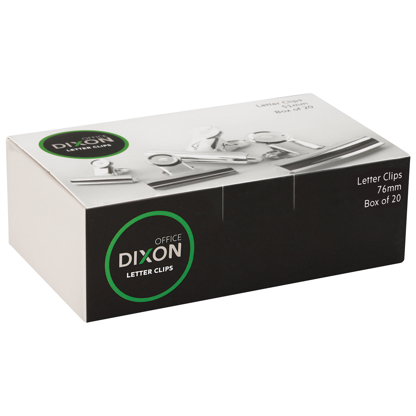 Dixon Letter Clips 76 mm - School Depot