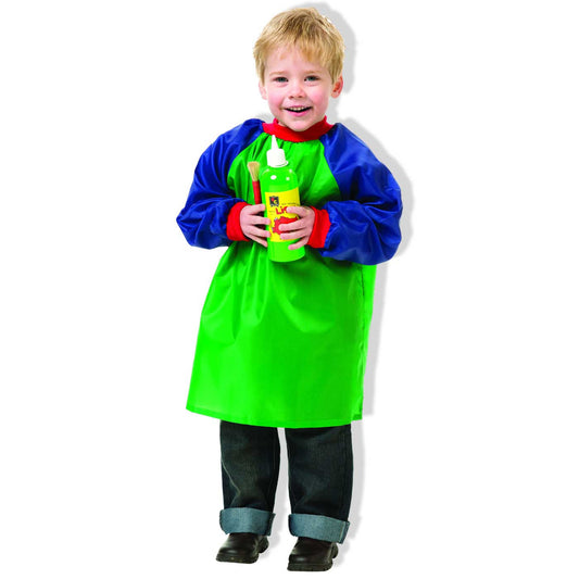 EC Art Smock Toddler Green