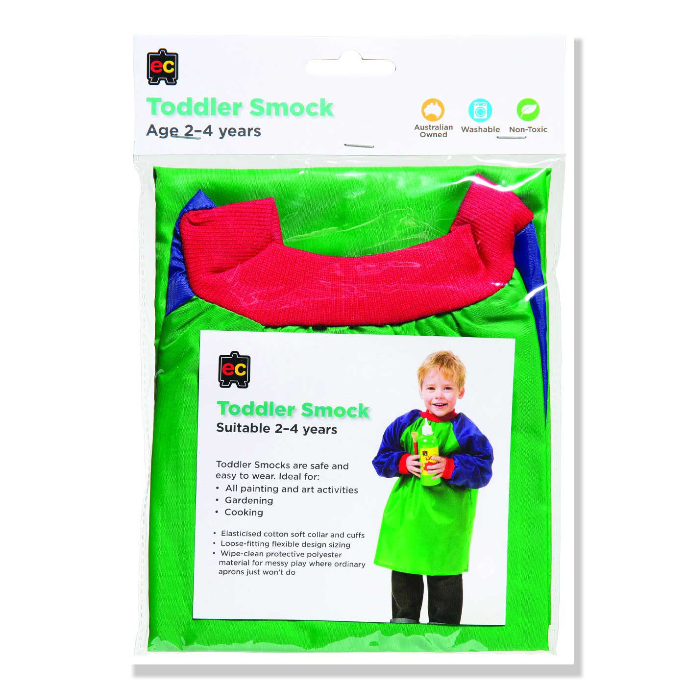 EC Art Smock Toddler 2 to 4 Years