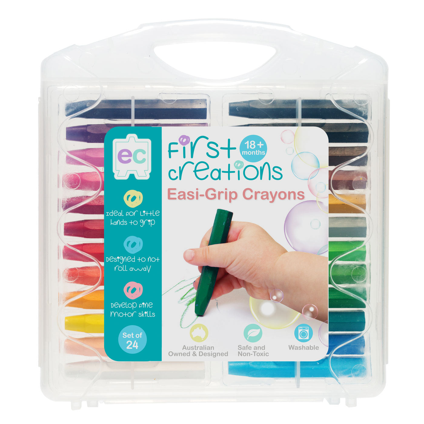 EC Easi-Grip Crayons Set of 24