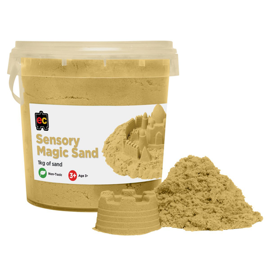 EC Sensory Magic Sand 1kg Tub Natural