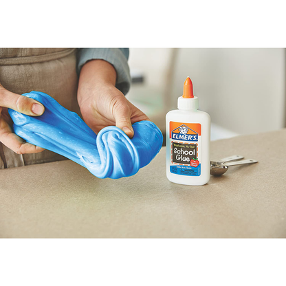 Elmers White Glue Slime Making
