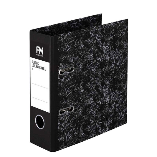 FM Classic Lever Arch File A5 Mottled Black