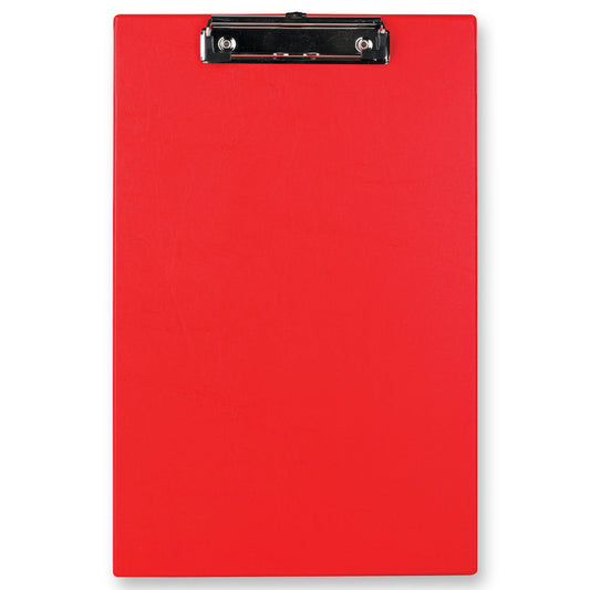 FM Clipboard Foolscap Rhino Red