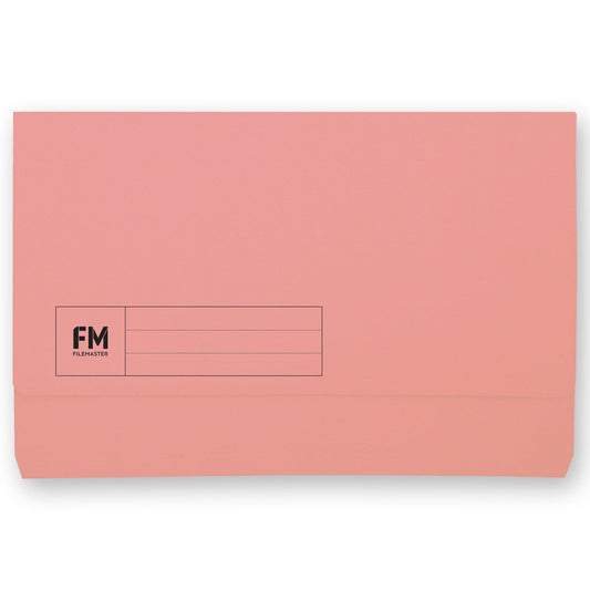 FM Document Wallet Foolscap Pink