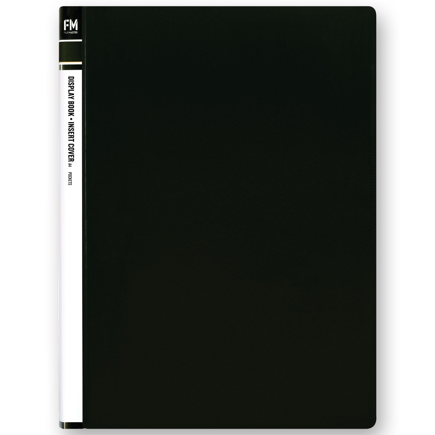 FM Display Book A4 10 Pocket Black