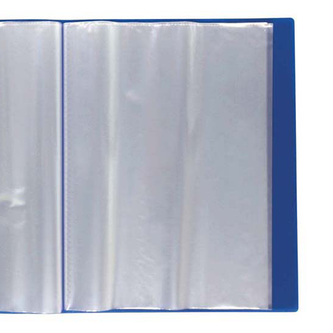 FM Display Book A4 40 with Insert Cover Pocket Blue