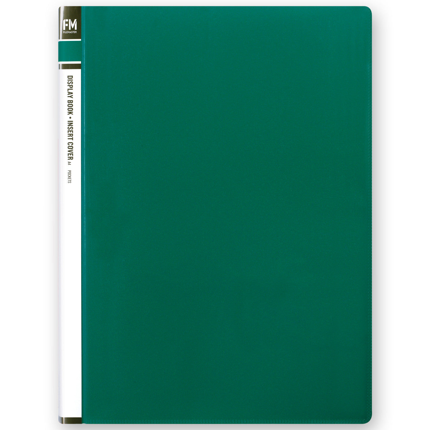 FM Clear File A4 60 Pocket Green