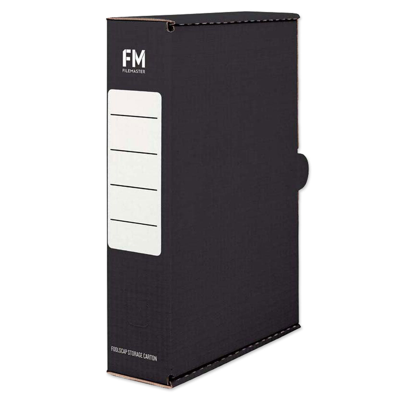 FM Document Storage Carton Foolscap Black