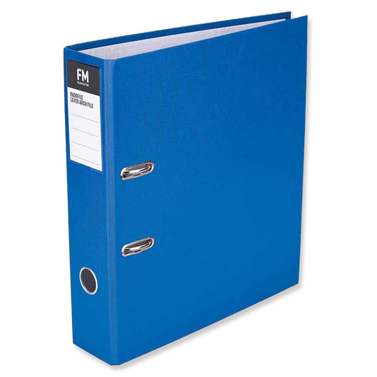 FM Radofile Lever Arch File A4 Blue