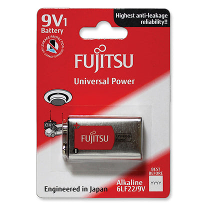 Fujitsu Batteries 9V Universal Power Alkaline