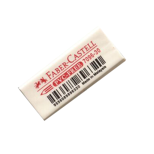 Faber-Castell Eraser PVC Free Small White