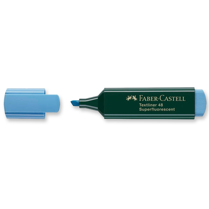 Faber-Castell Highlighter Textliner Chisel Tip Blue