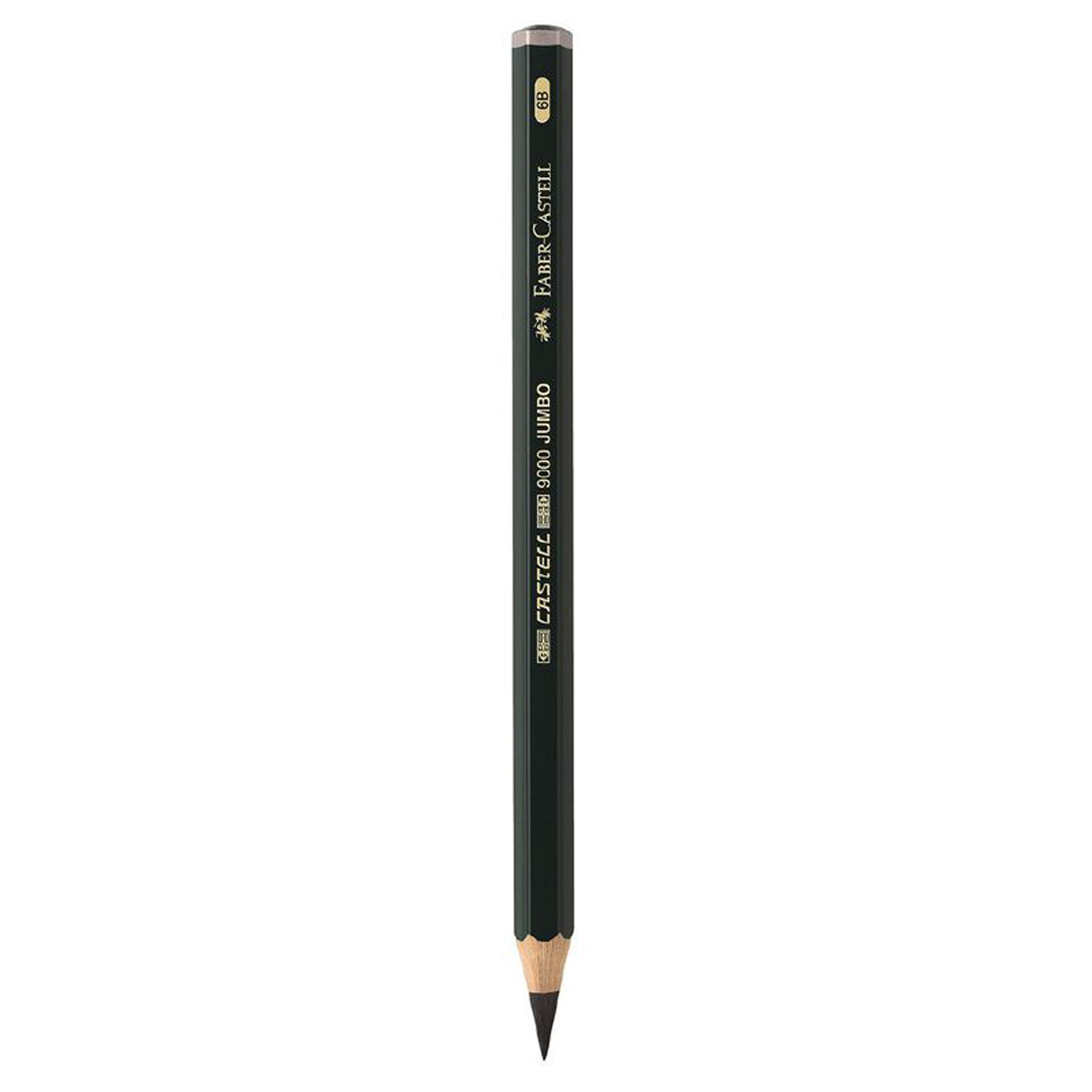 Faber-Castell 9000 Jumbo Graphite Pencil 6B
