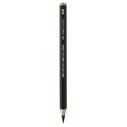 Faber-Castell 9000 Jumbo Graphite Pencil 6B