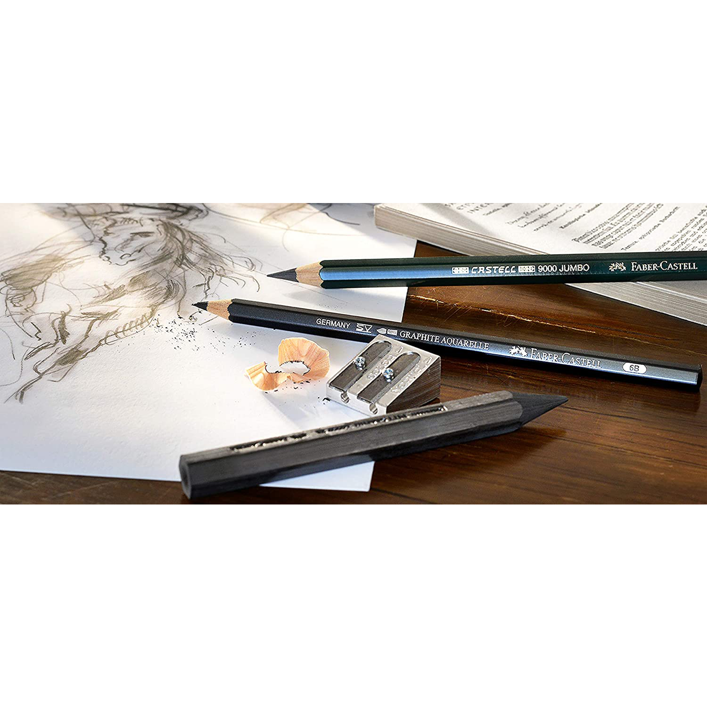Faber-Castell Jumbo Graphite Pencil 9000 HB