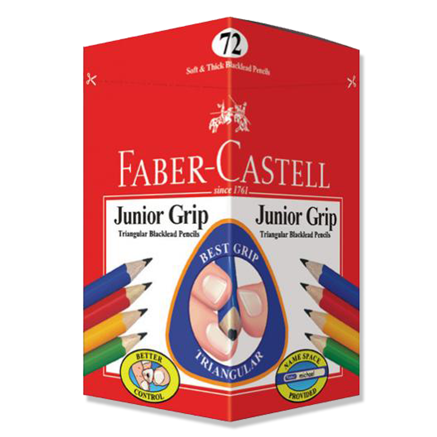 Faber-Castell Junior Triangular Pencils HB Box 72