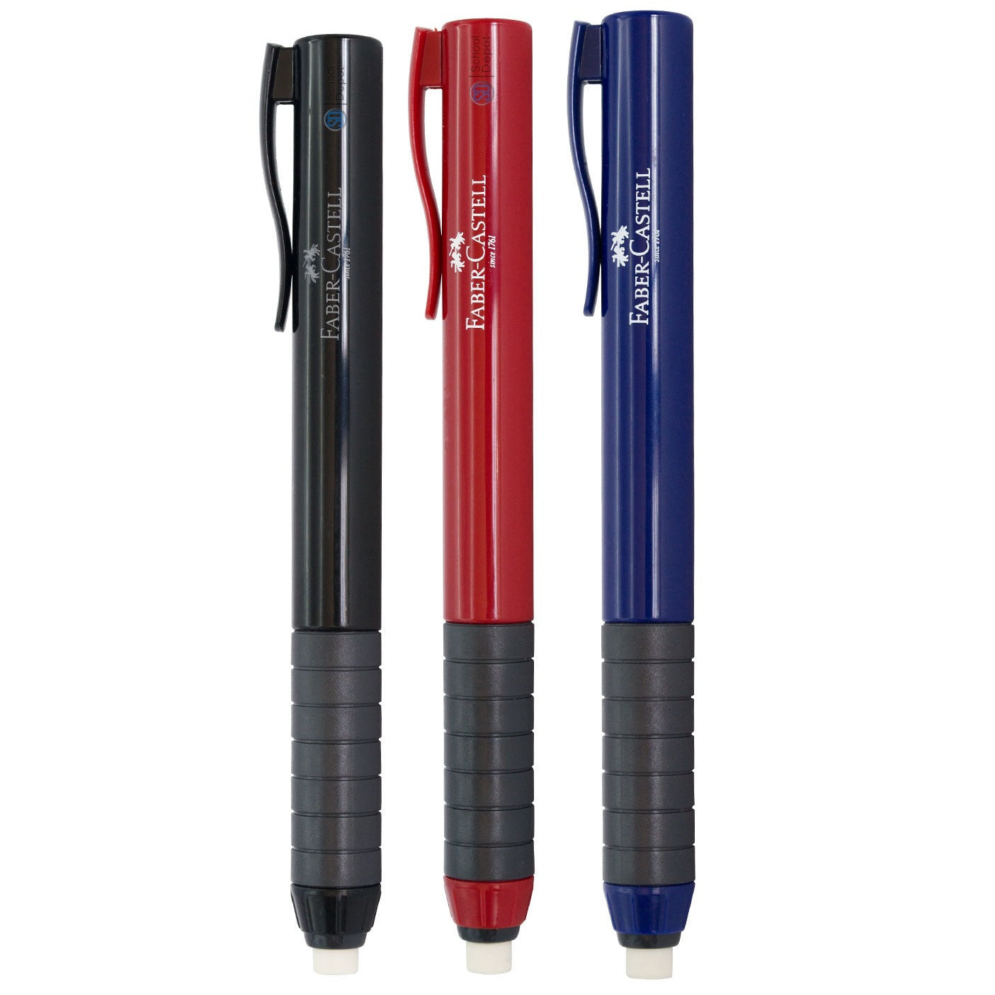 Faber-Castell Eraser Pen Style Twist-Out Assorted Colours