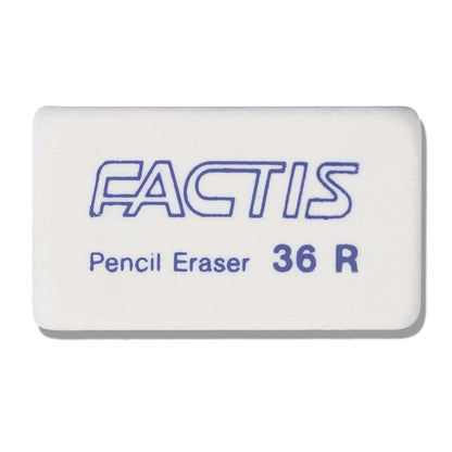 Factis Pencil Eraser 36R Soft White