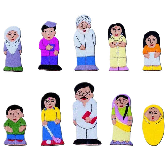 These multicultural puppets are excellent for exploring different cultures through storytelling and role play
