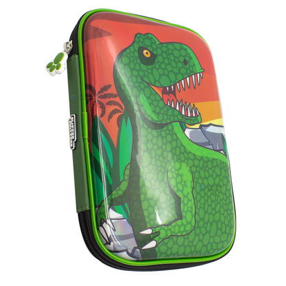 Glitter Critters Carry Me Pencil Case Hardtop T-Rex
