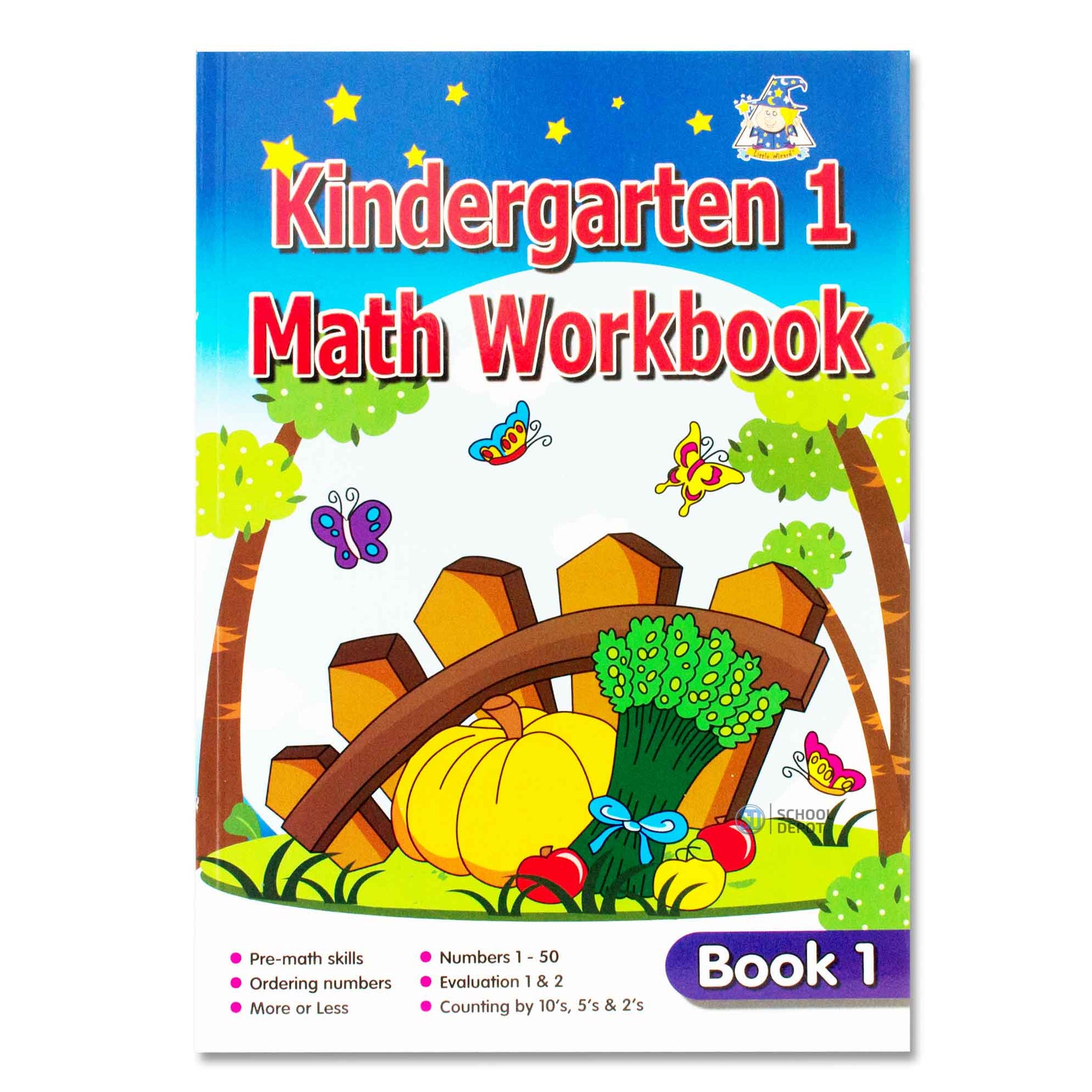 Greenhill Kindergarten 1 Maths Workbook 4-6 Years Book 1