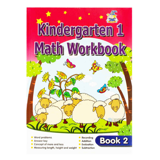 Greenhill Kindergarten 1 Maths Workbook 4-6 Years Book 2