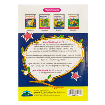 Greenhill Kindergarten Maths Workbook 5-7 Years Book 1