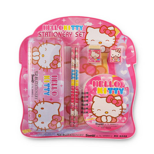 Stationery Set for Kids 6 Piece Hello Kitty