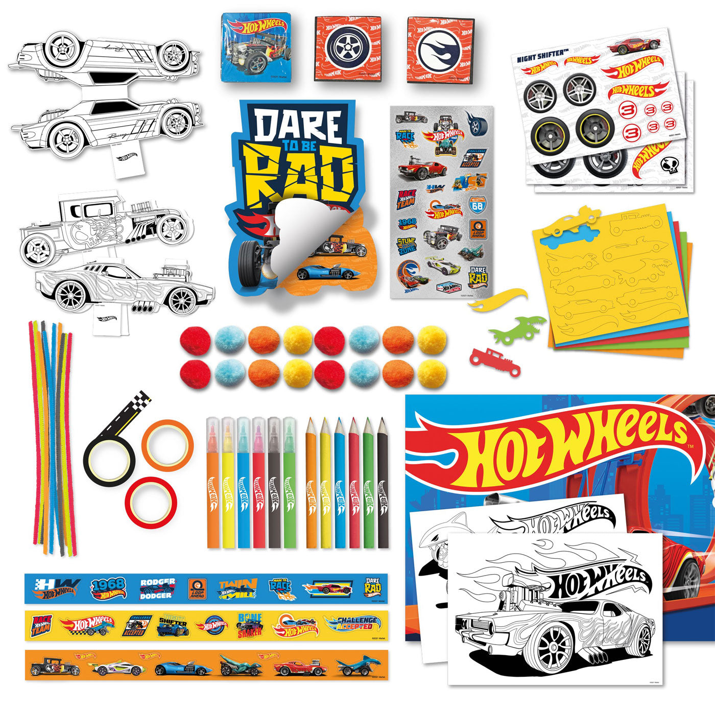 Hot Wheels Bumper Activity Set 250pc