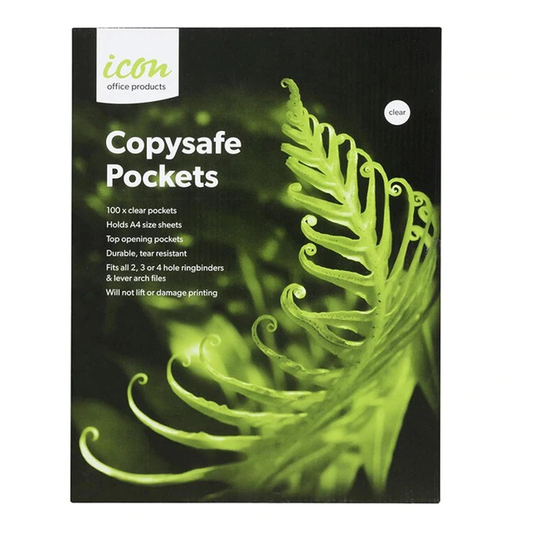 Icon Copysafe Pockets A4 Pack of 100