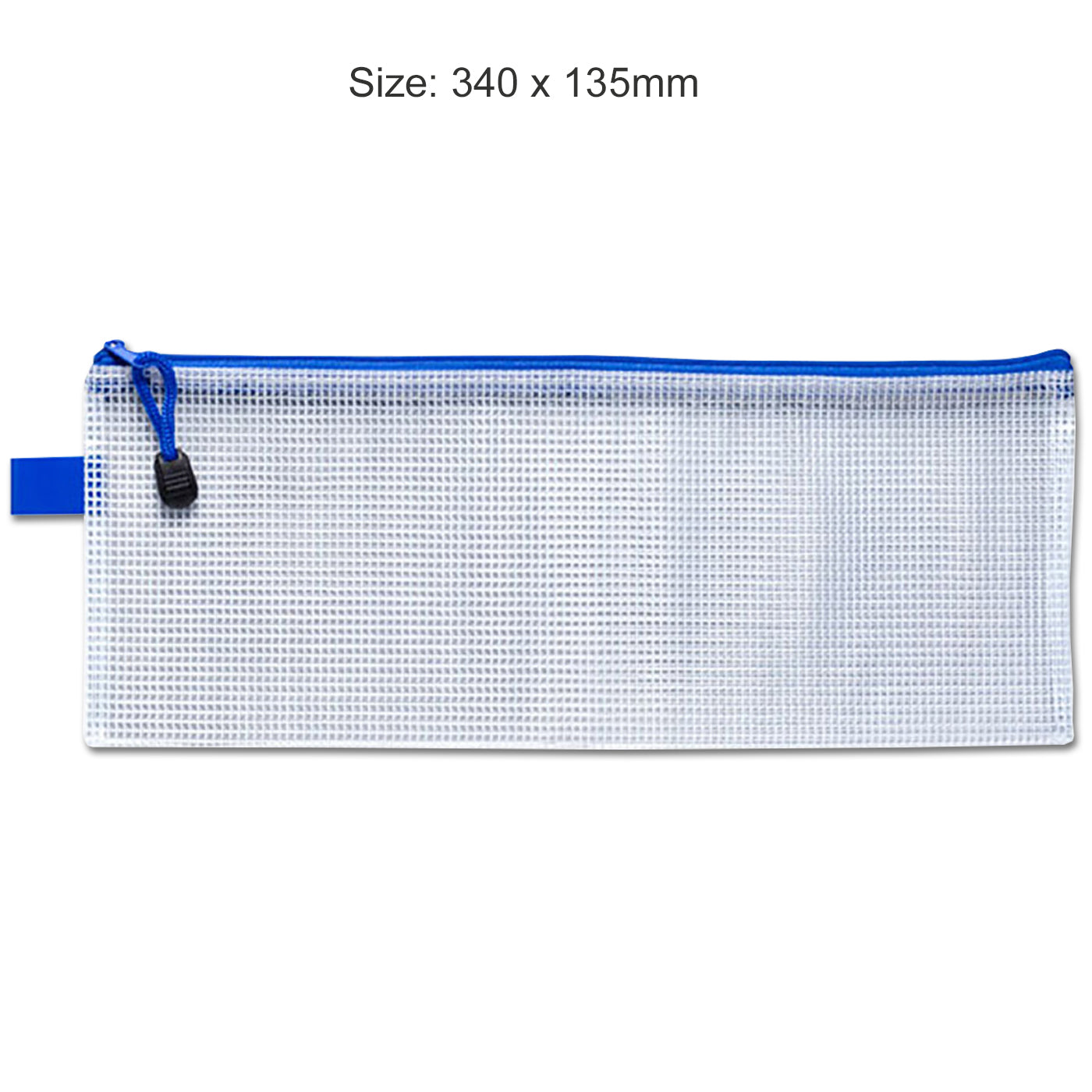 Icon Exam Pencil Case Transparent 340 x 135mm