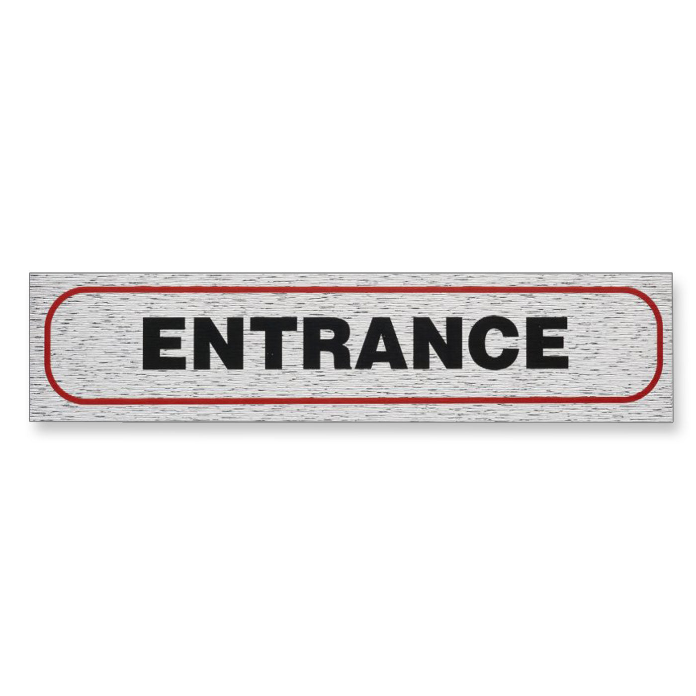 Information Sign "ENTRANCE" 17 x 4 cm [Self-Adhesive]
