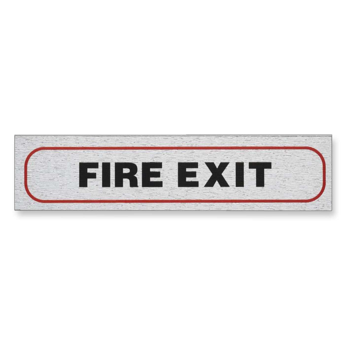 Information Sign "FIRE EXIT" 17 x 4 cm [Self-Adhesive]
