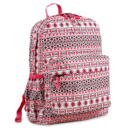 J World New York Students Backpack 25L Oz Skandi Pink