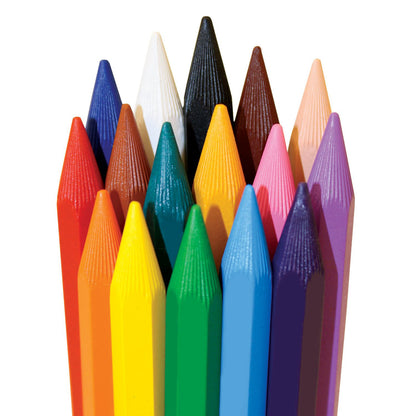 Jovi Plastic Crayons Erasable Hexagonal