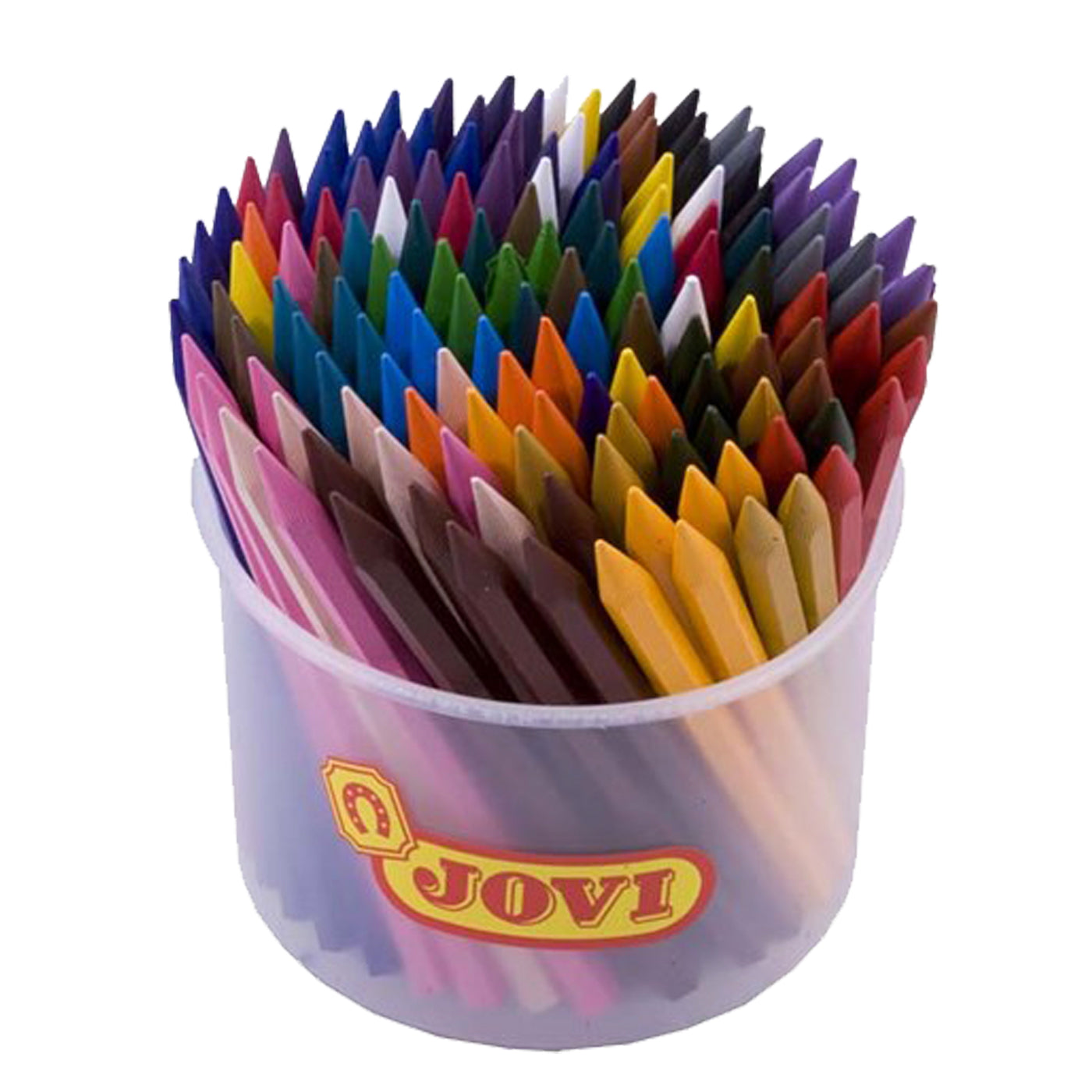 Jovi Erasable Plastic Crayons Jar of 144 