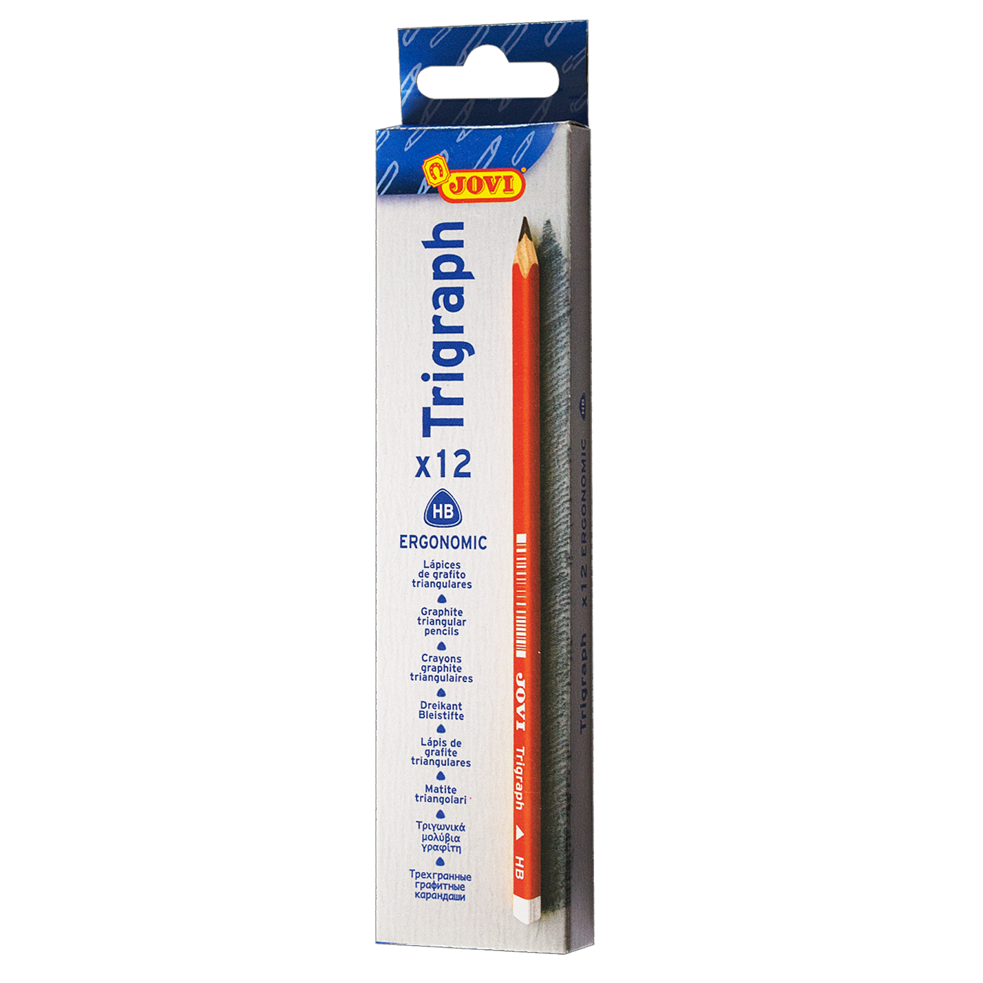 Jovi Triangular Graphite Pencil Trigraph HB Box of 12