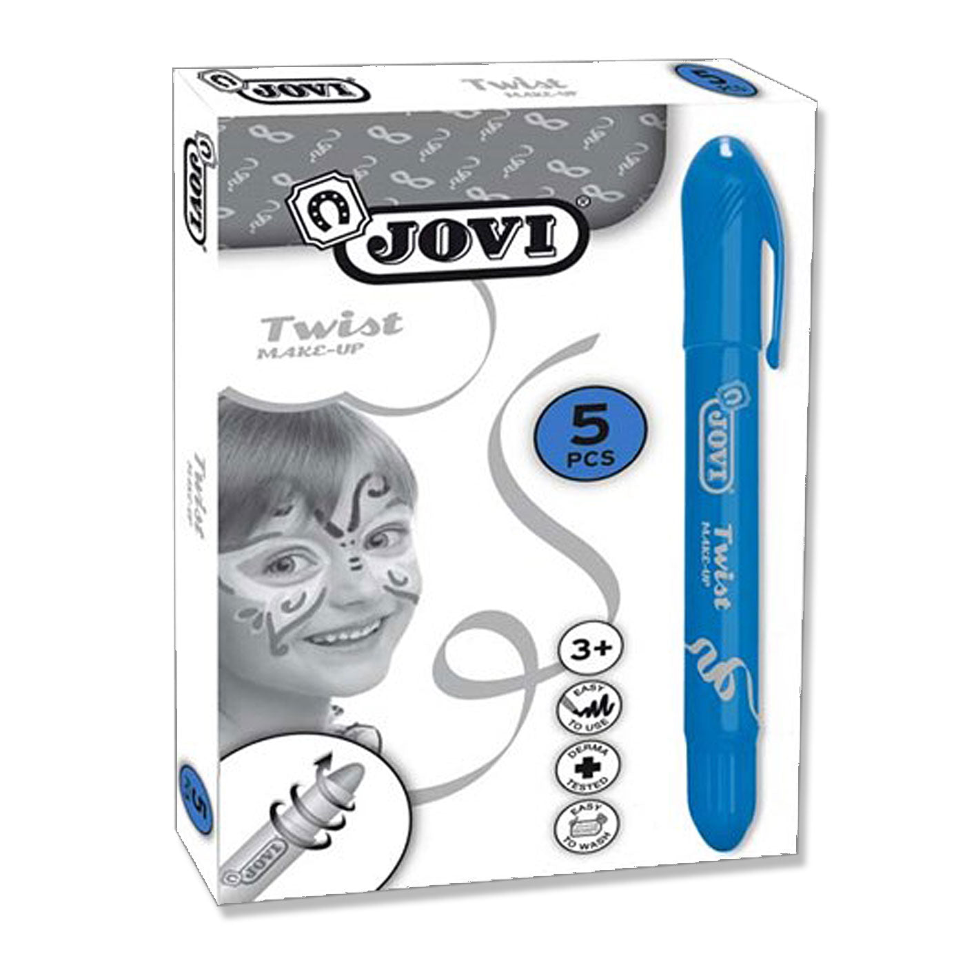 Jovi Twist Face Paint Pen Blue