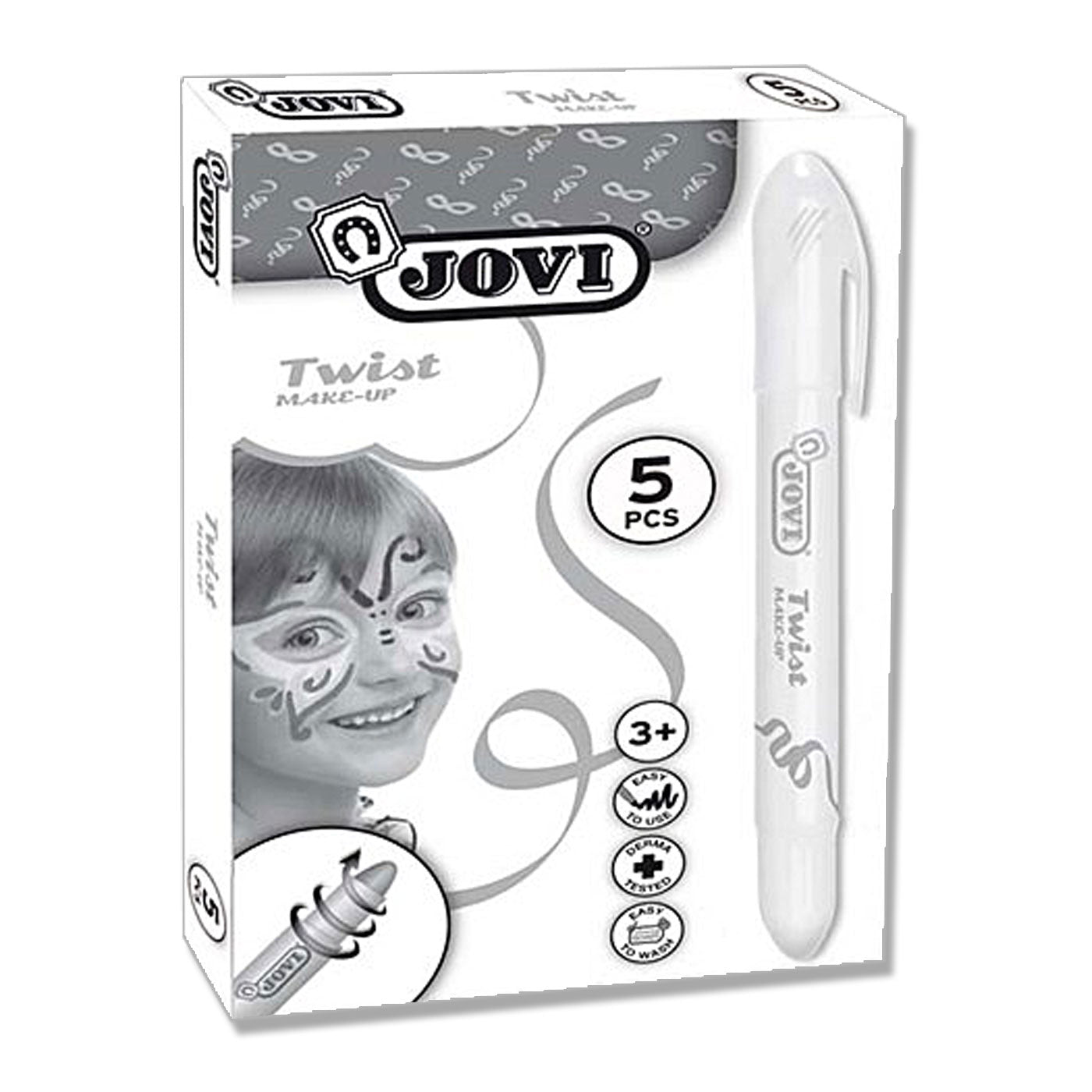 Jovi Twist Face Paint Pen White