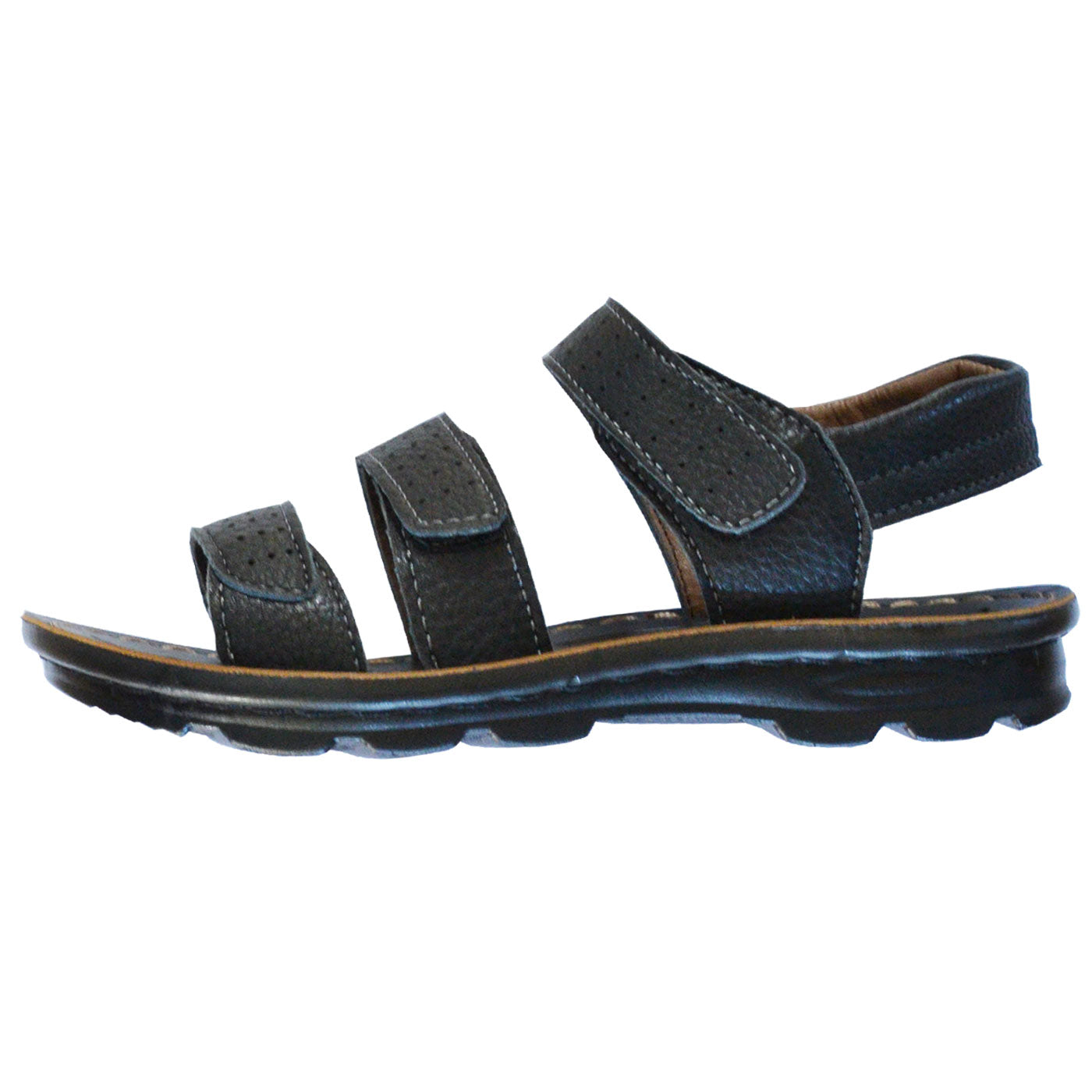 Junior Kids Sandals Black Flight Size 31-36