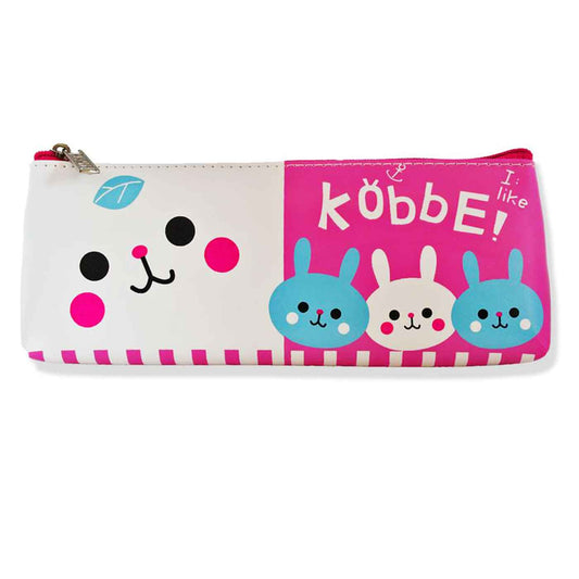 Kobbe Rabbit Pencil Case Pink