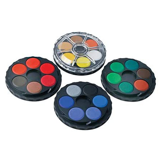 Koh-I-Noor Watercolour Disc 22mm Set of 24 Shades