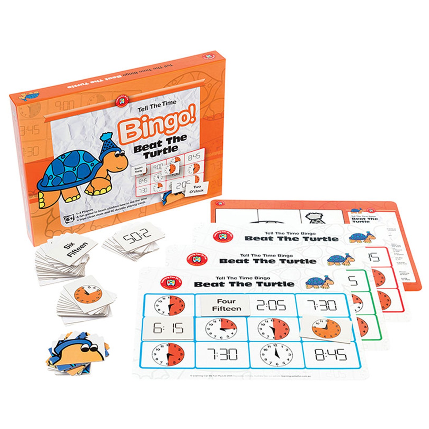LCBF Bingo Time Beat the Turtle Fun Educational Game Ages 6+